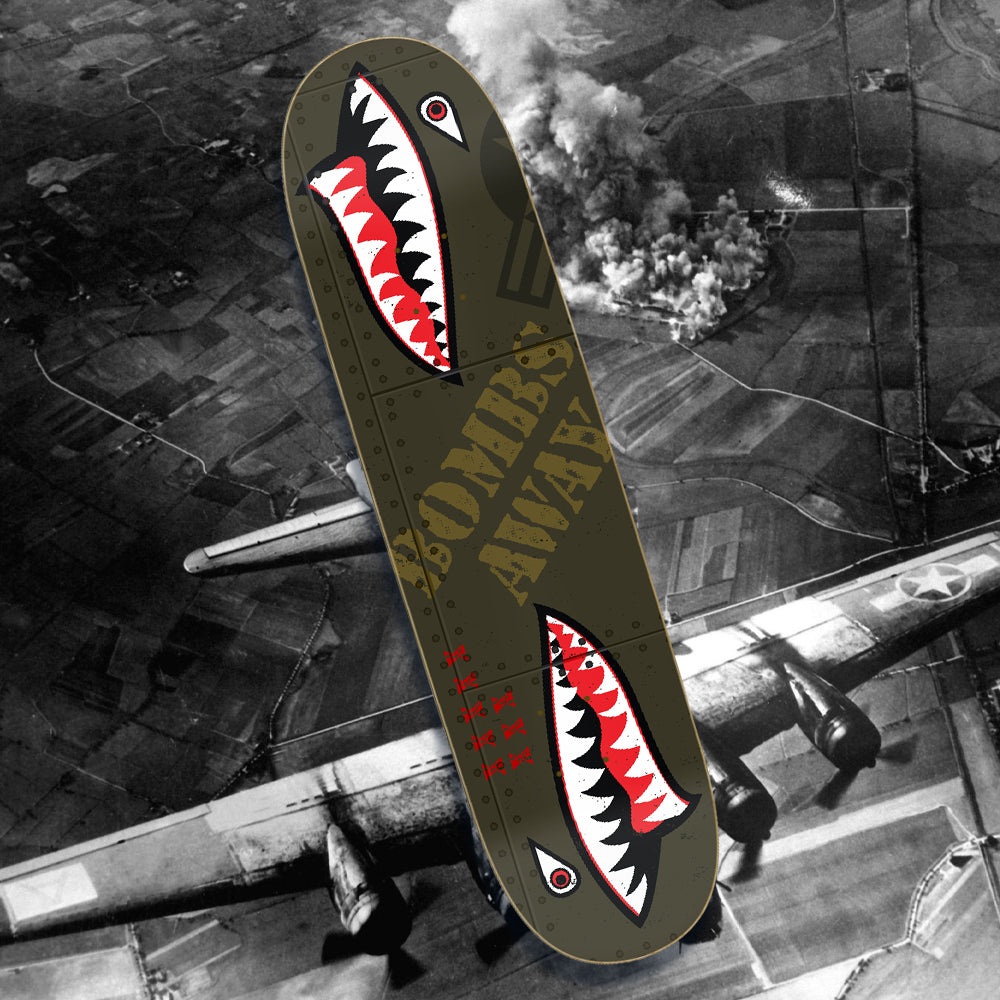 Bombs Away skate deck