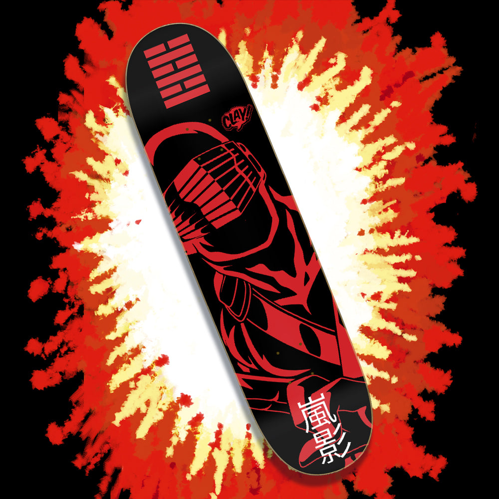 Silent Ninja skate deck