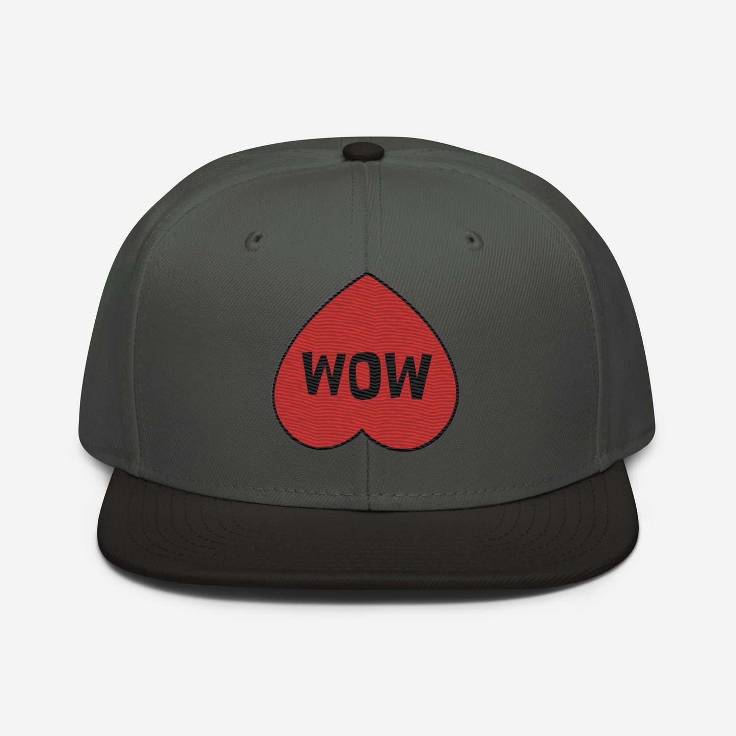 WOW tattoo snapback hat