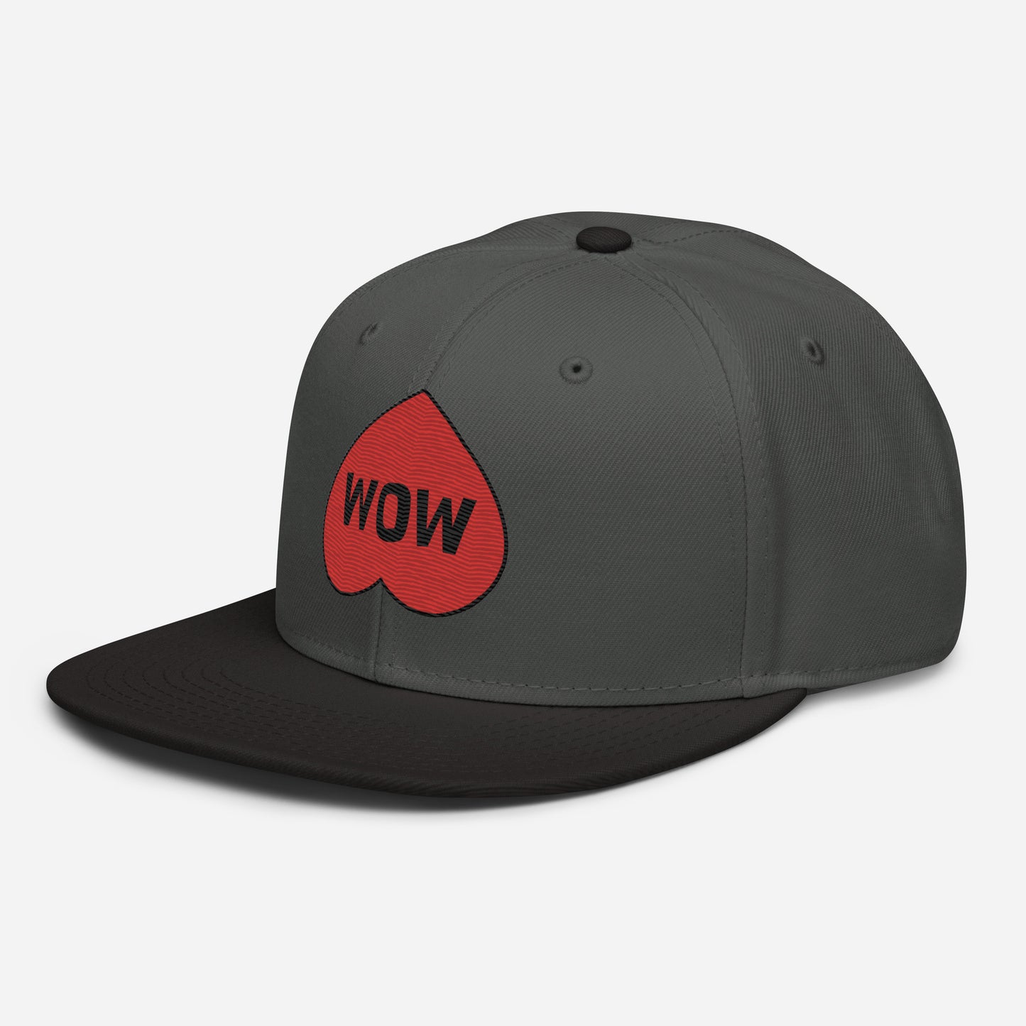 WOW tattoo snapback hat