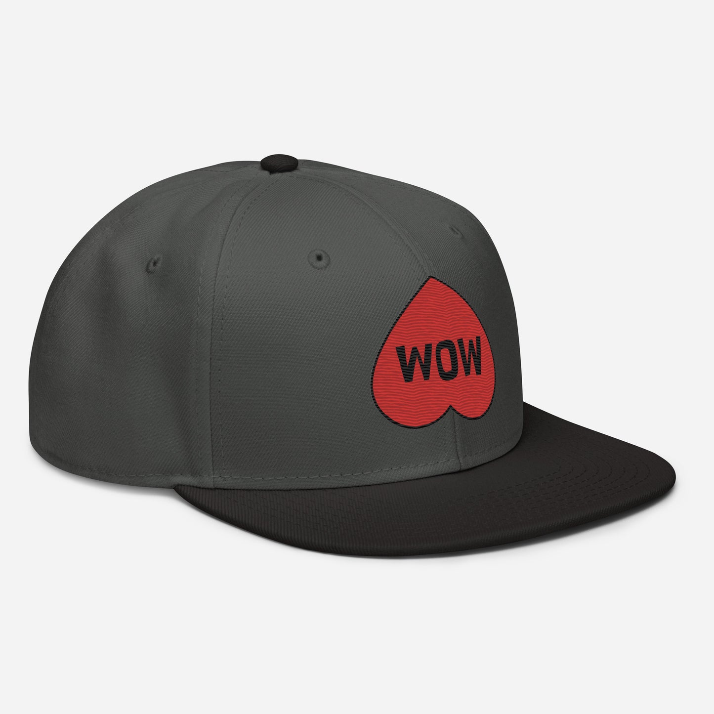WOW tattoo snapback hat