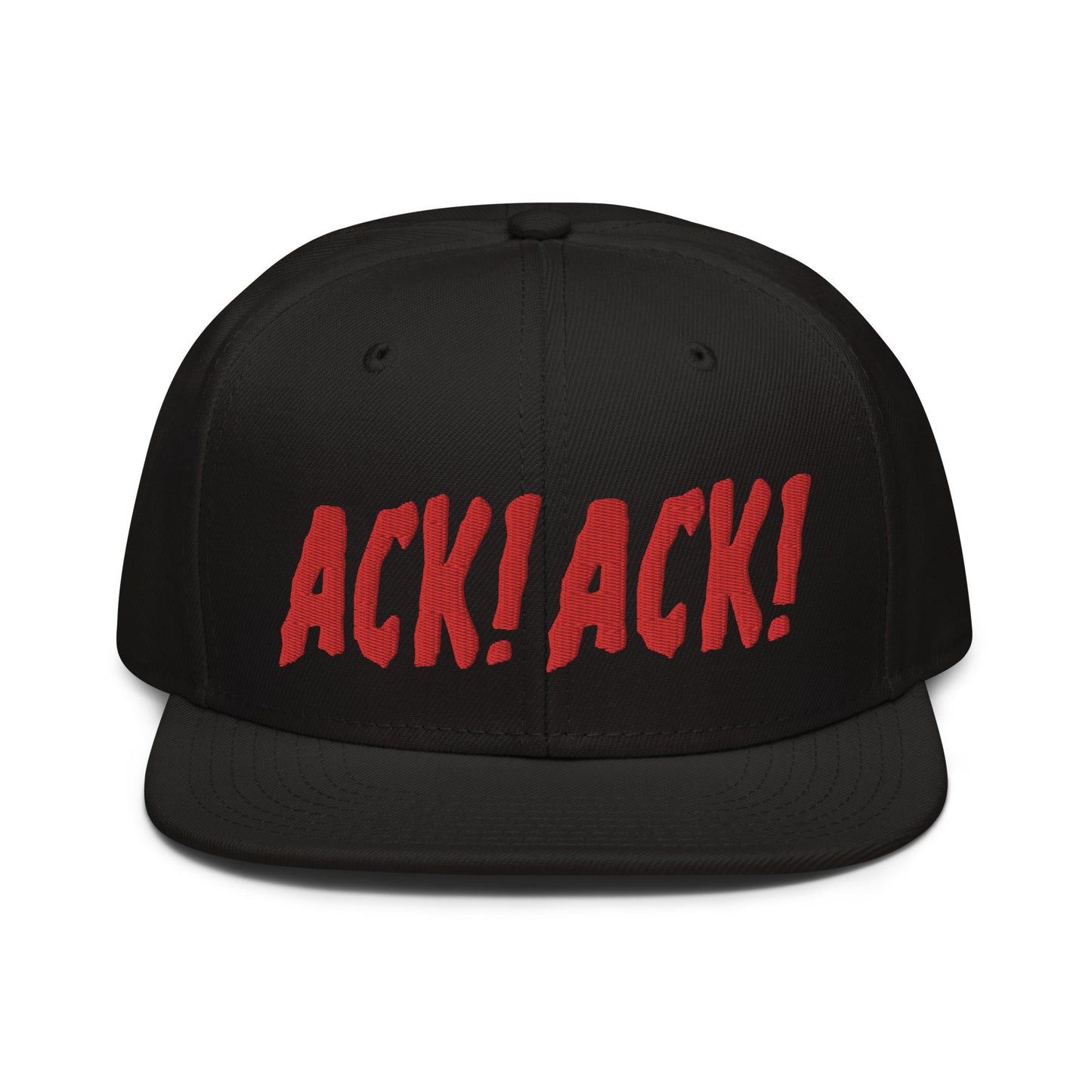 ACK! ACK! snapback hat