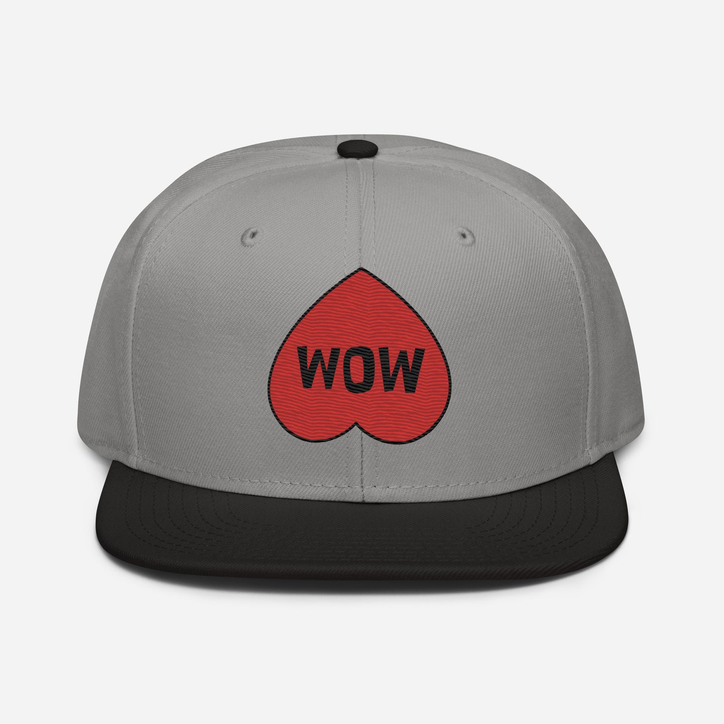 WOW tattoo snapback hat