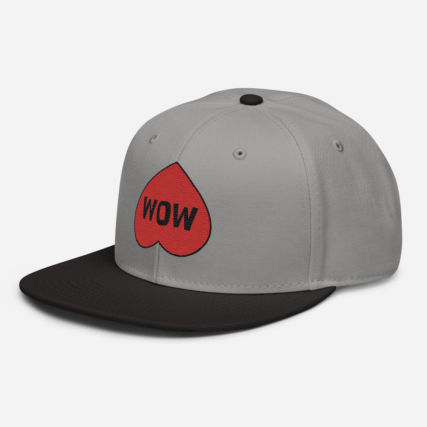 WOW tattoo snapback hat