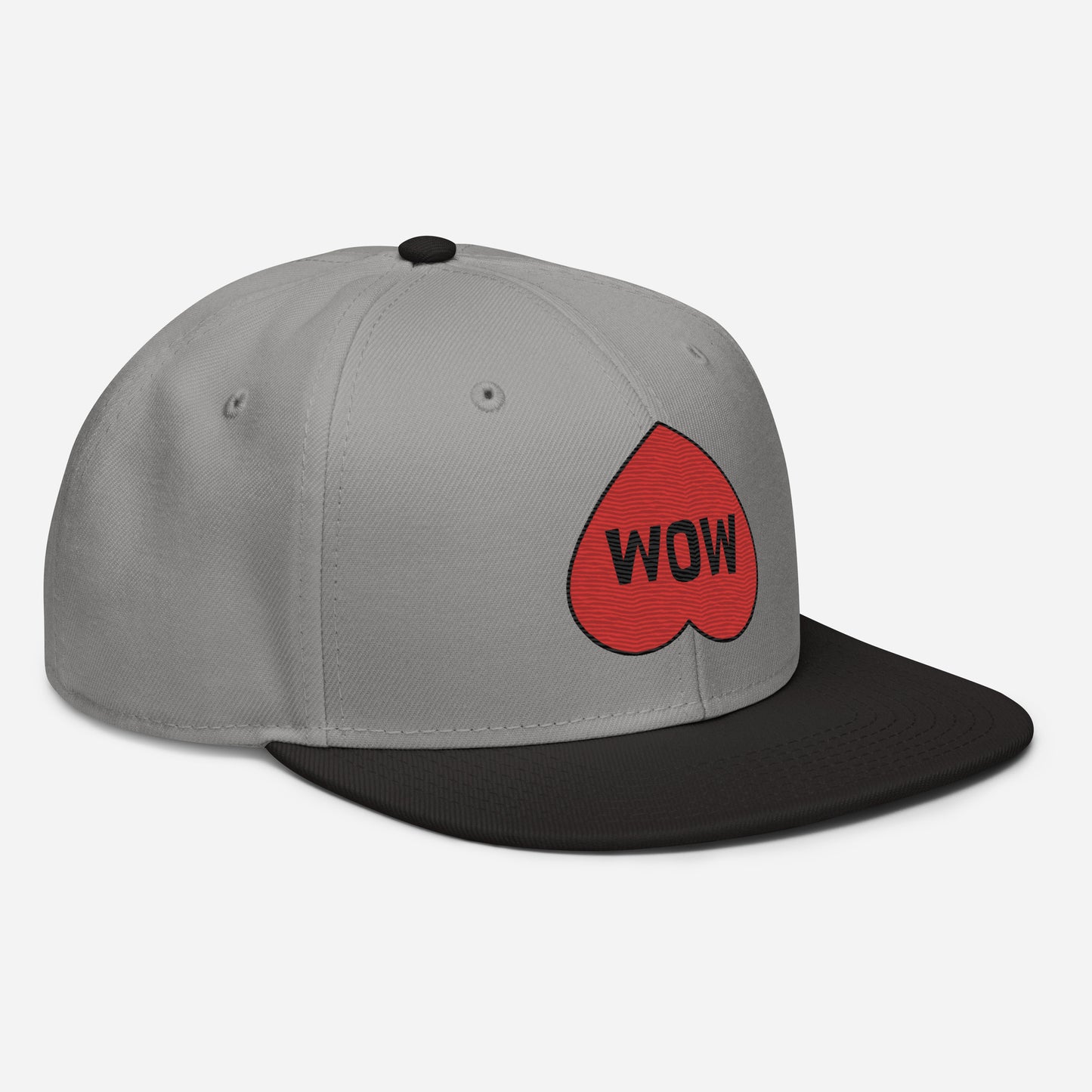 WOW tattoo snapback hat