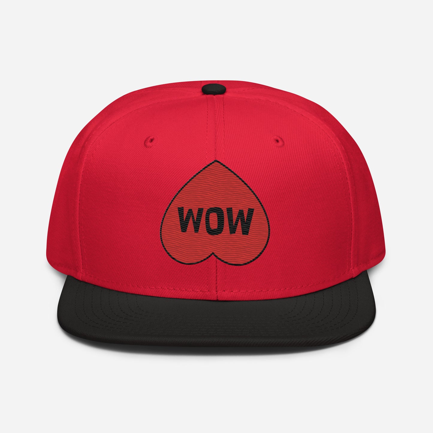 WOW tattoo snapback hat