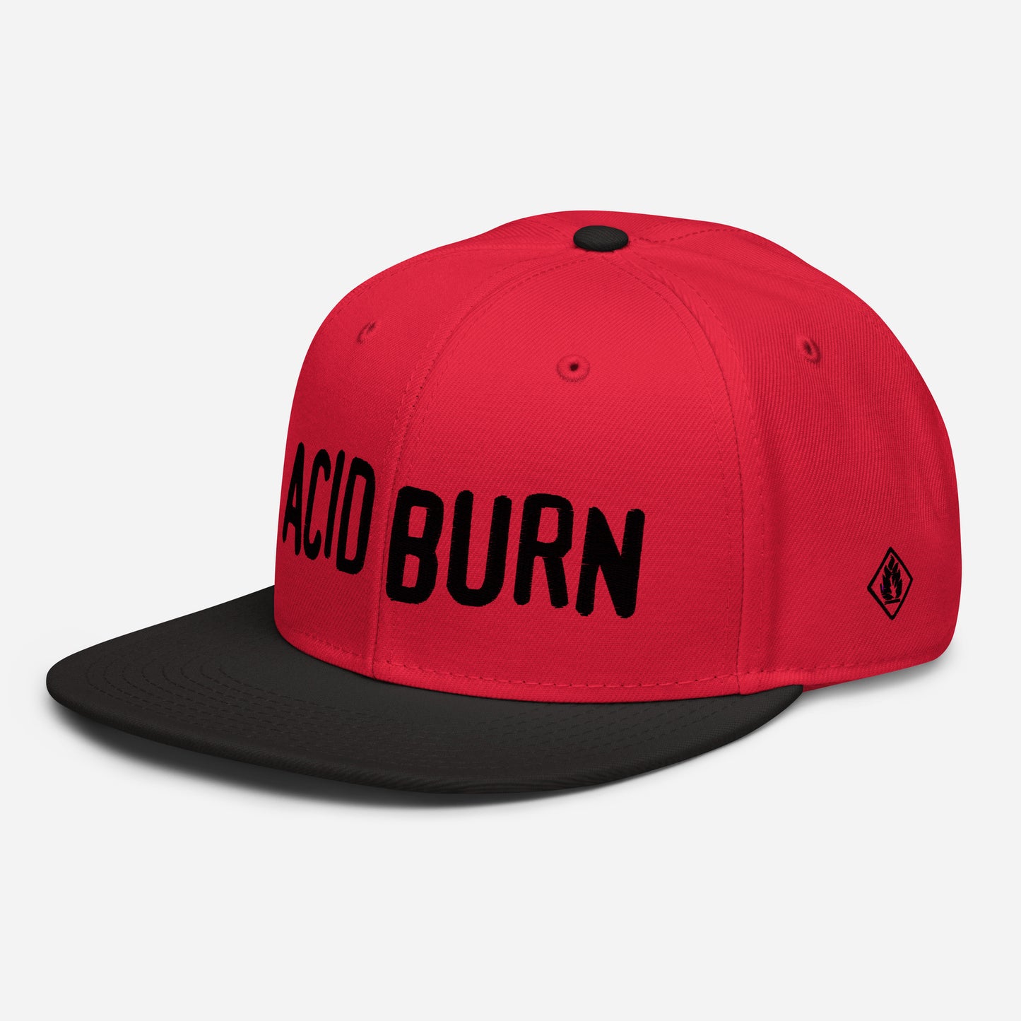 aCiD bUrN snapback hat