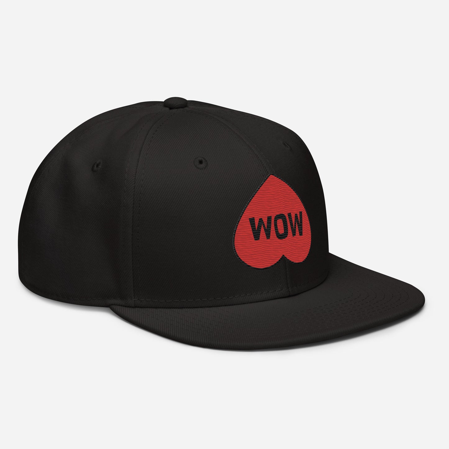 WOW tattoo snapback hat