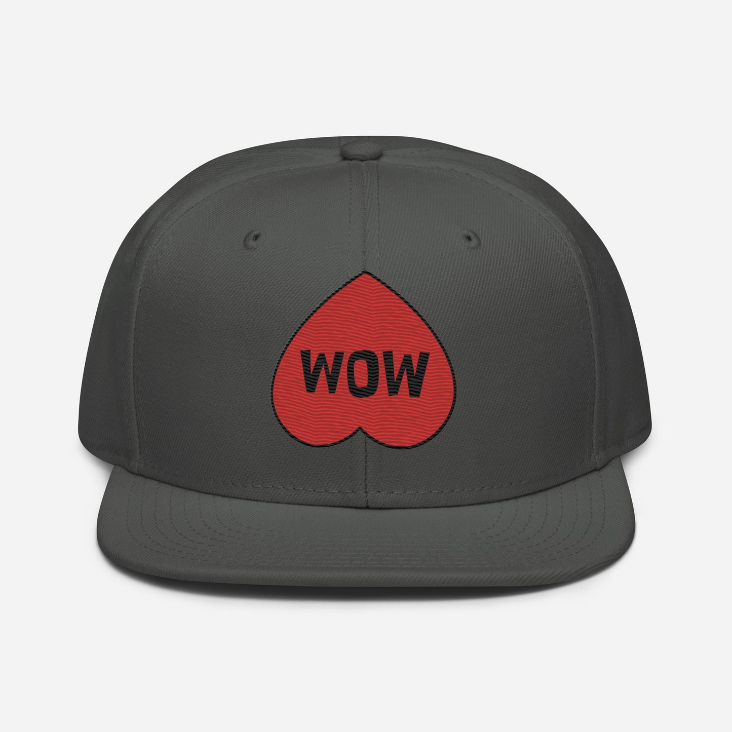 WOW tattoo snapback hat