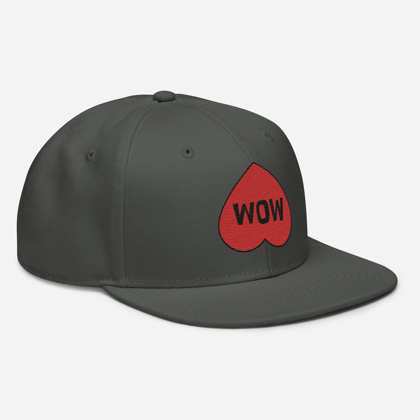 WOW tattoo snapback hat
