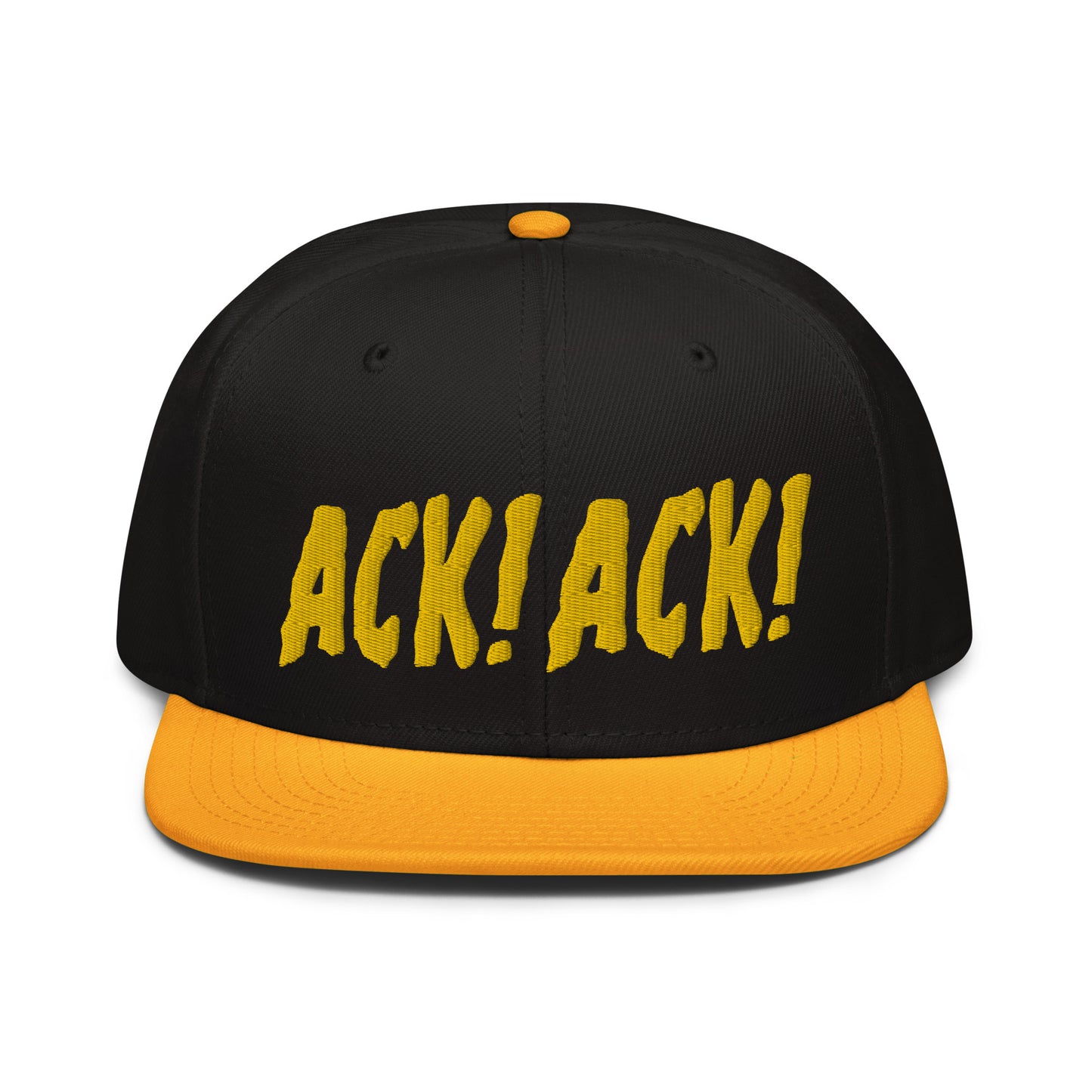 ACK! ACK! snapback hat