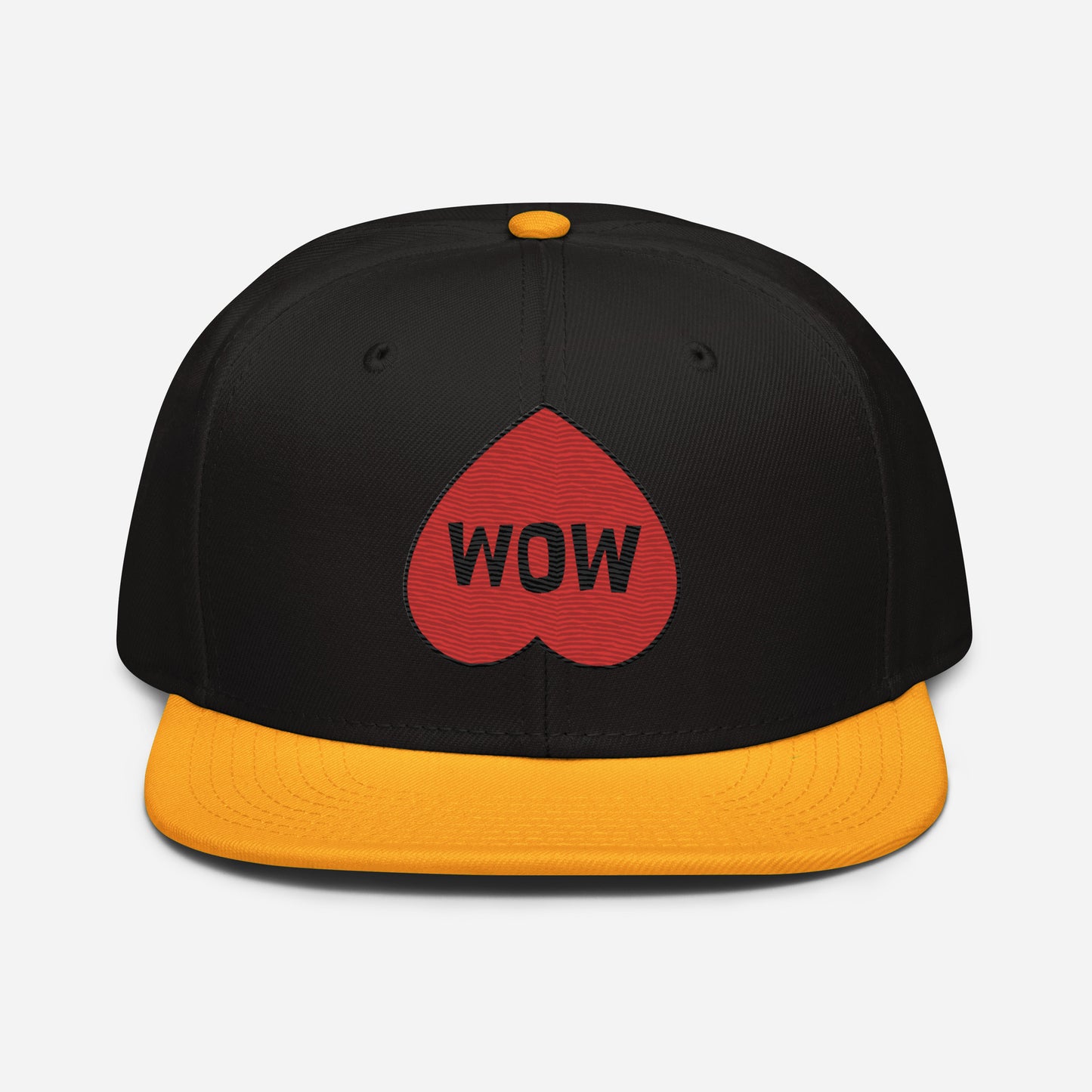 WOW tattoo snapback hat