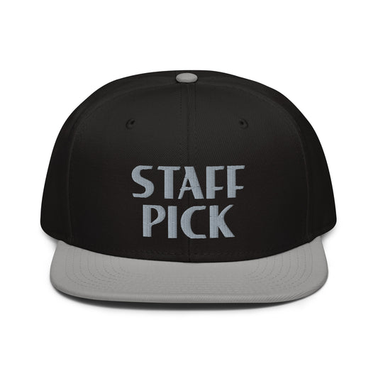 Staff Pick VHS snapback hat