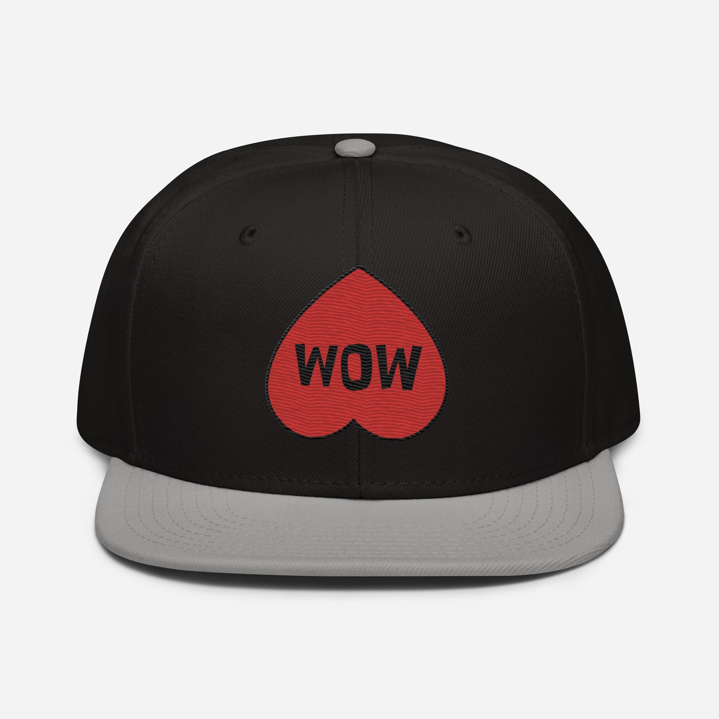 WOW tattoo snapback hat