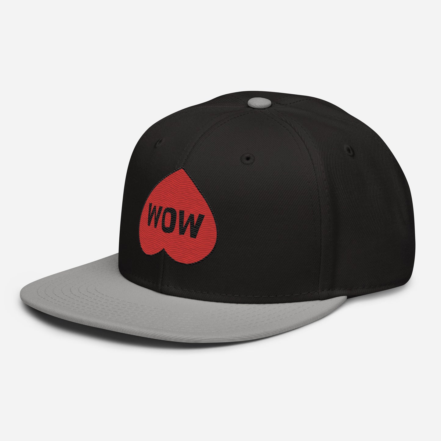 WOW tattoo snapback hat