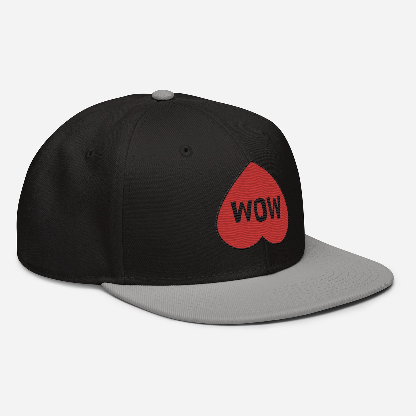WOW tattoo snapback hat