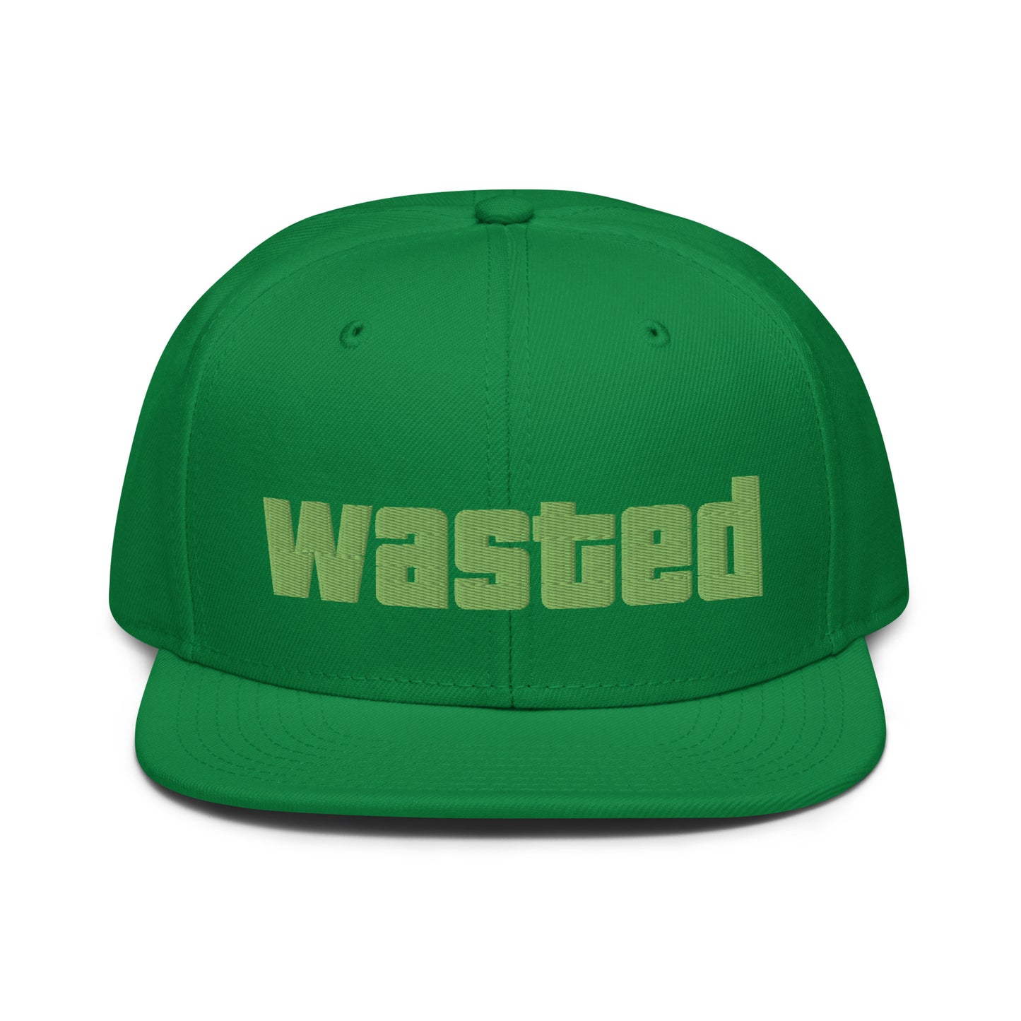 Wasted snapback hat