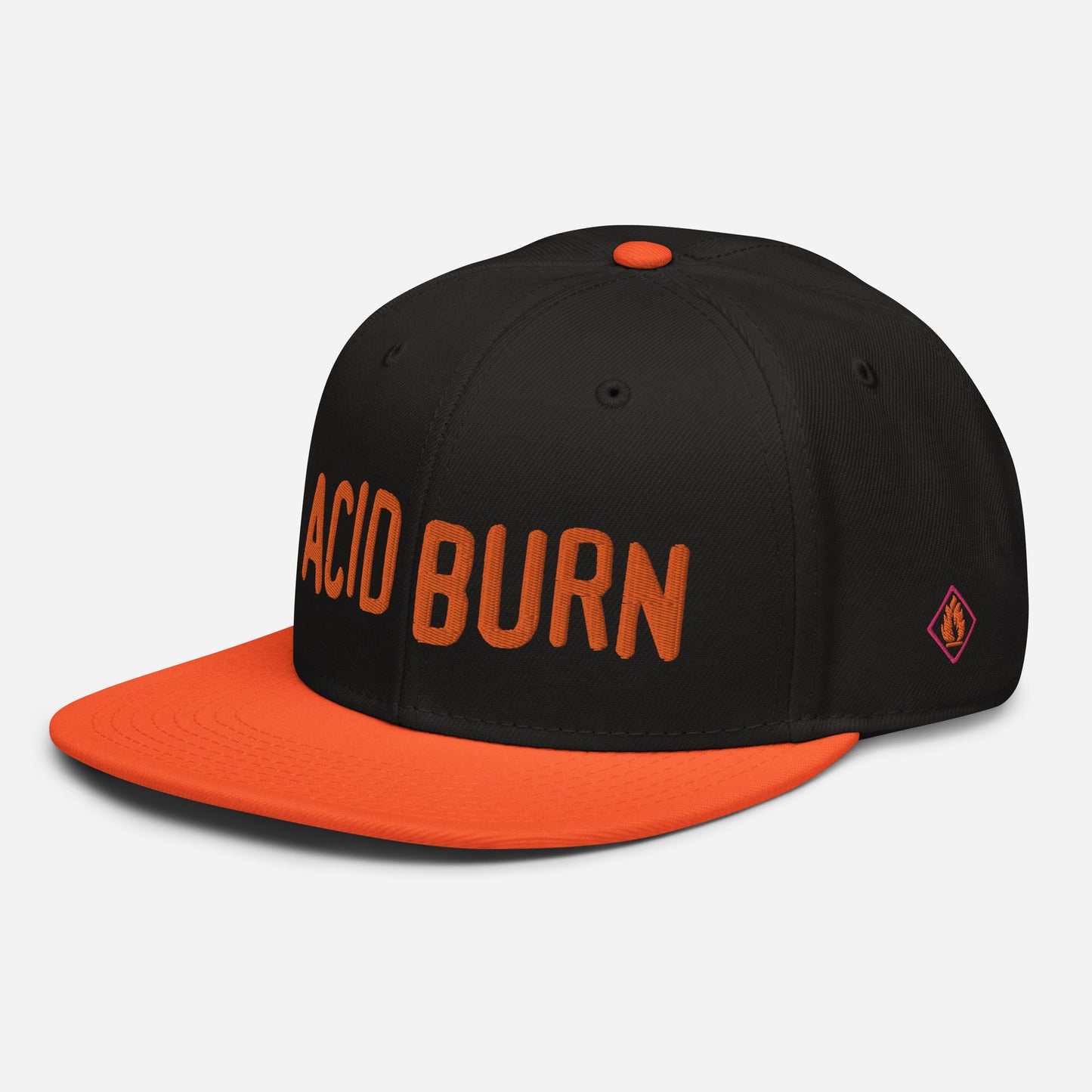 aCiD bUrN snapback hat