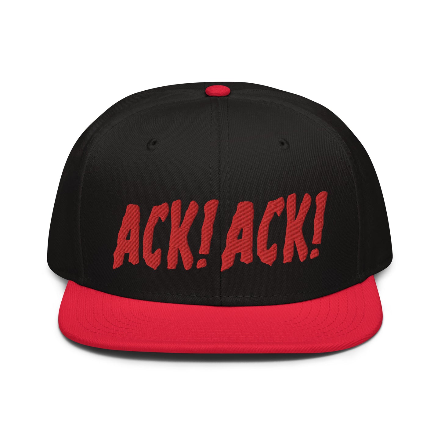 ACK! ACK! snapback hat