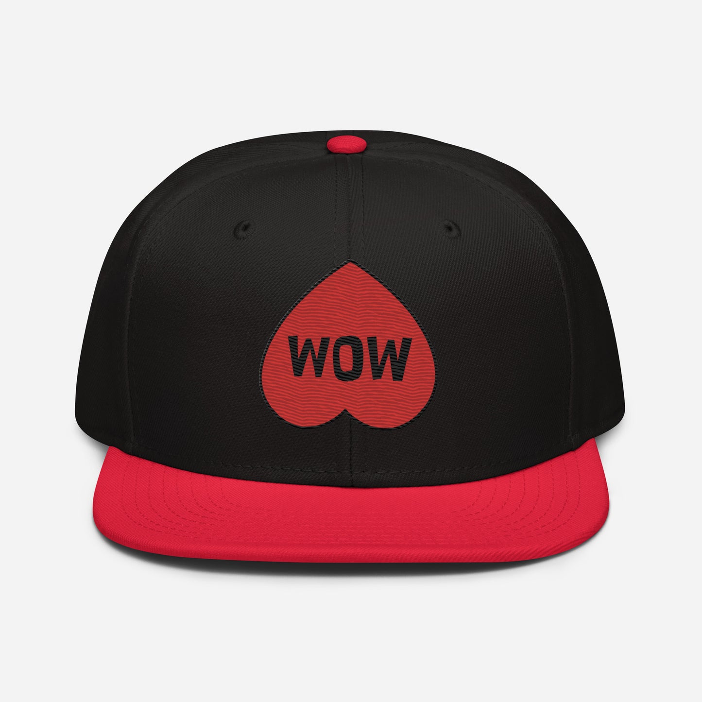WOW tattoo snapback hat