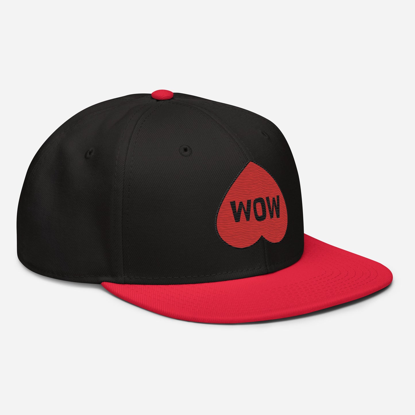 WOW tattoo snapback hat