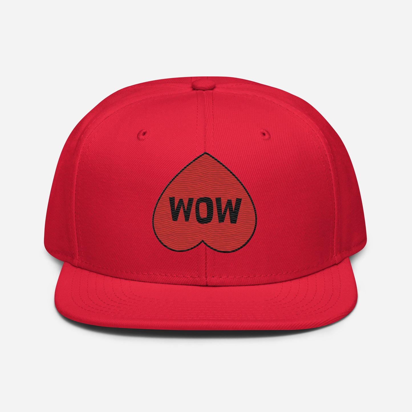 WOW tattoo snapback hat