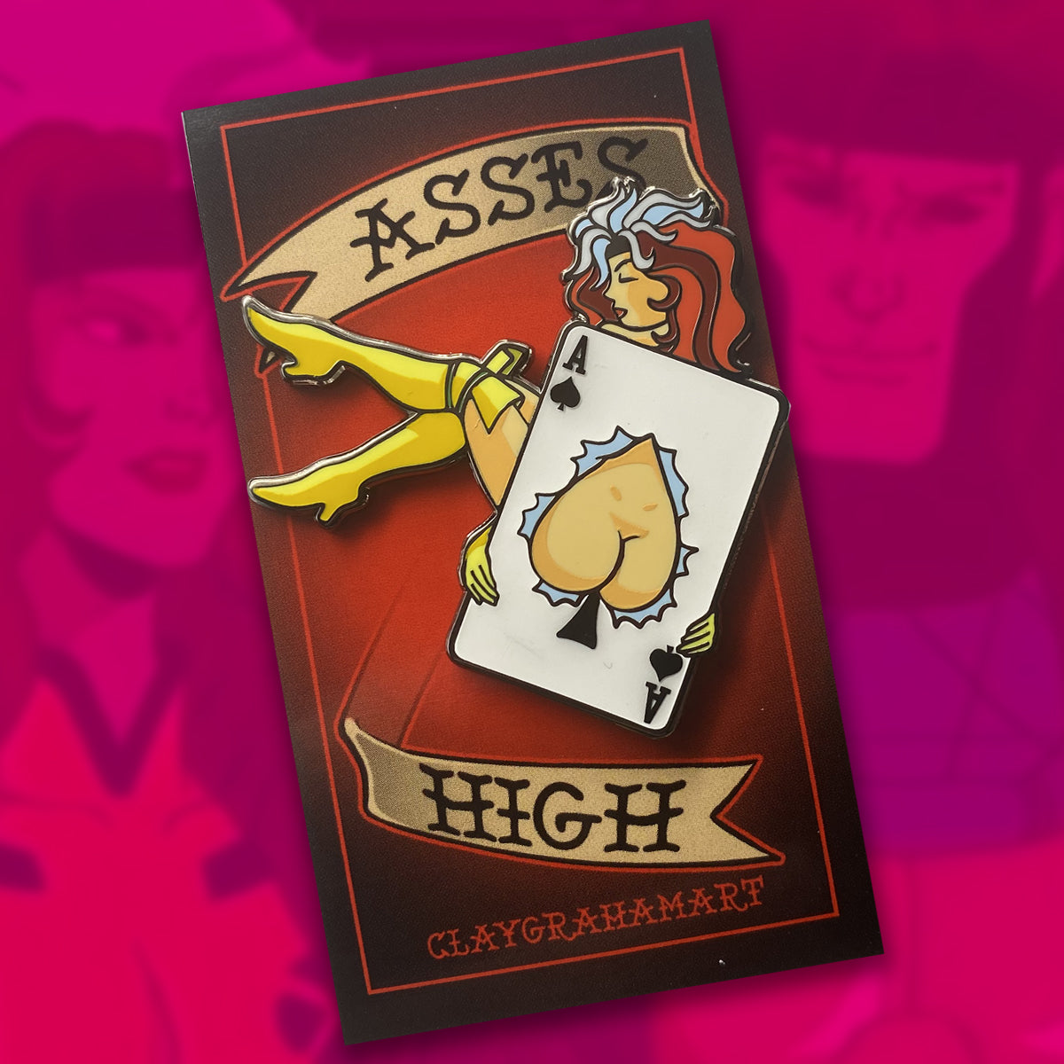 Gambit's Ruin 2" Enamel Pin