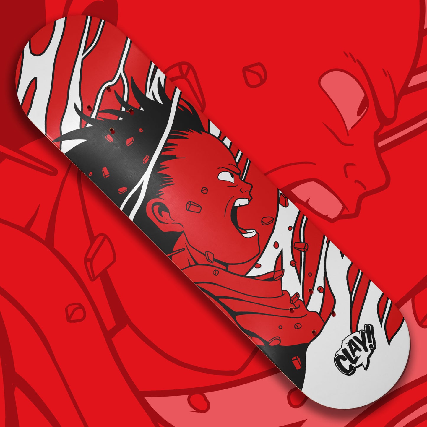 Old Friend's Rage skate deck