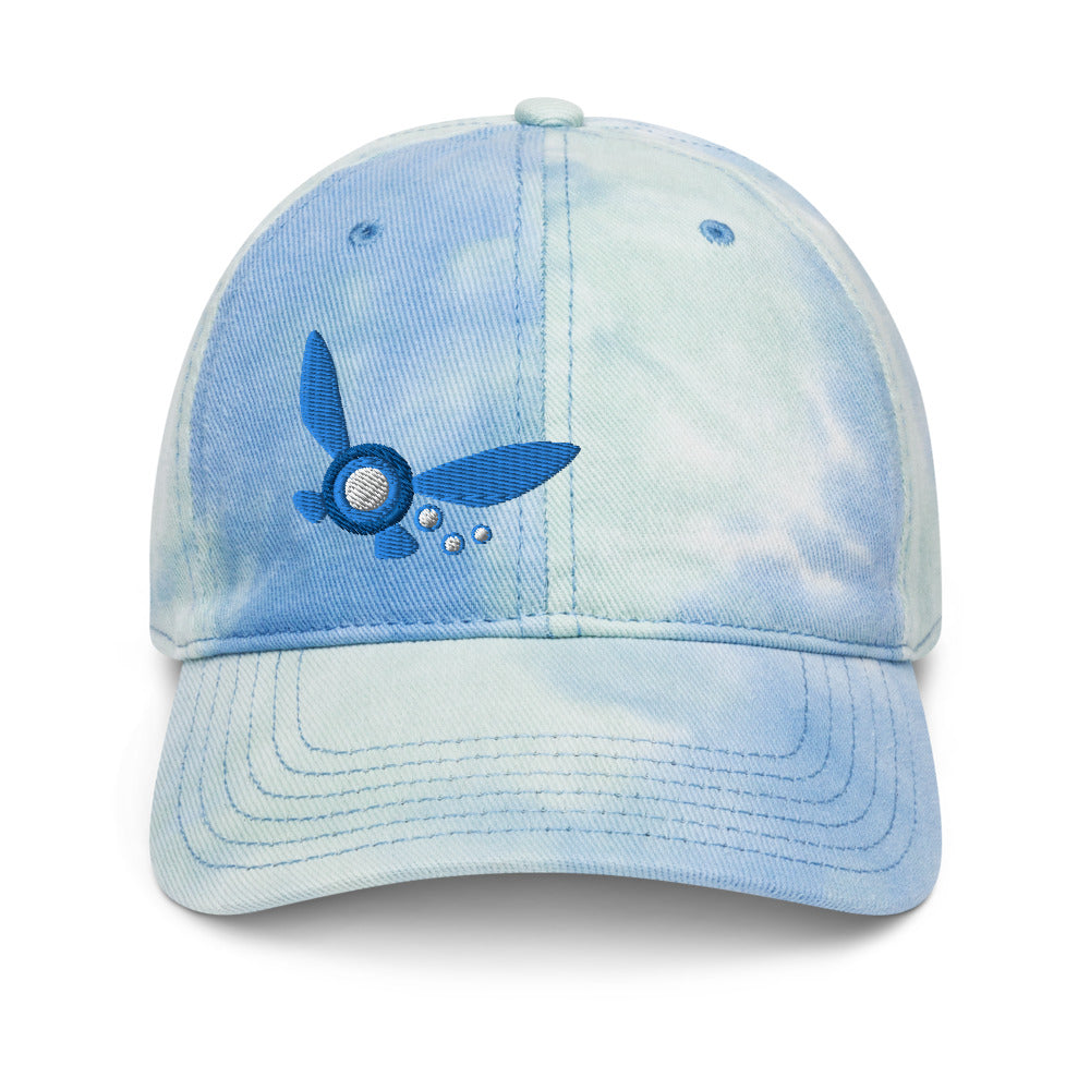 Hey! Listen! tie-dye dad hat