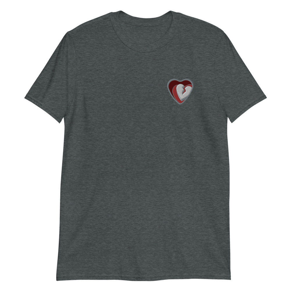 Broken Heart embroidered t-shirt