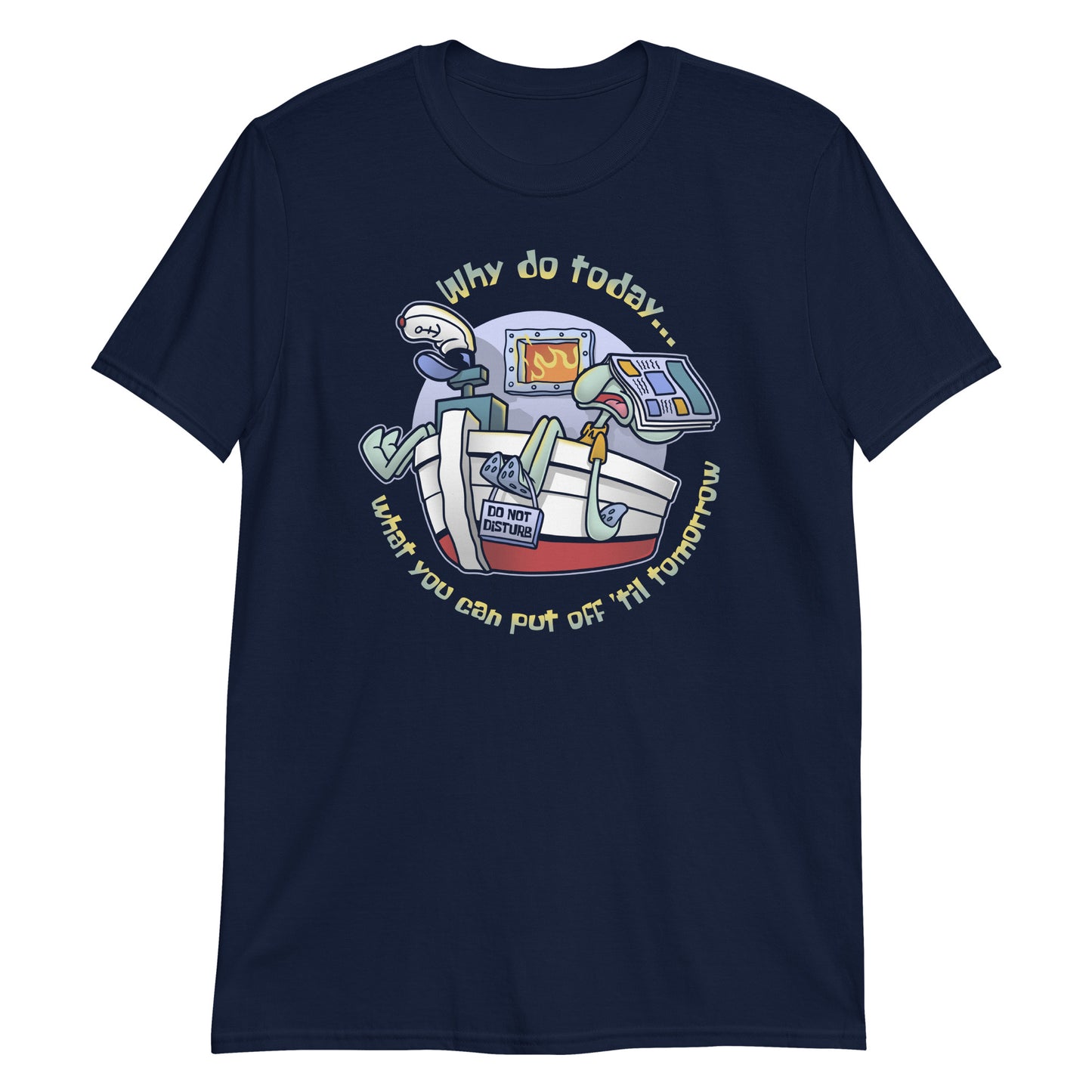 Prokrustination t-shirt