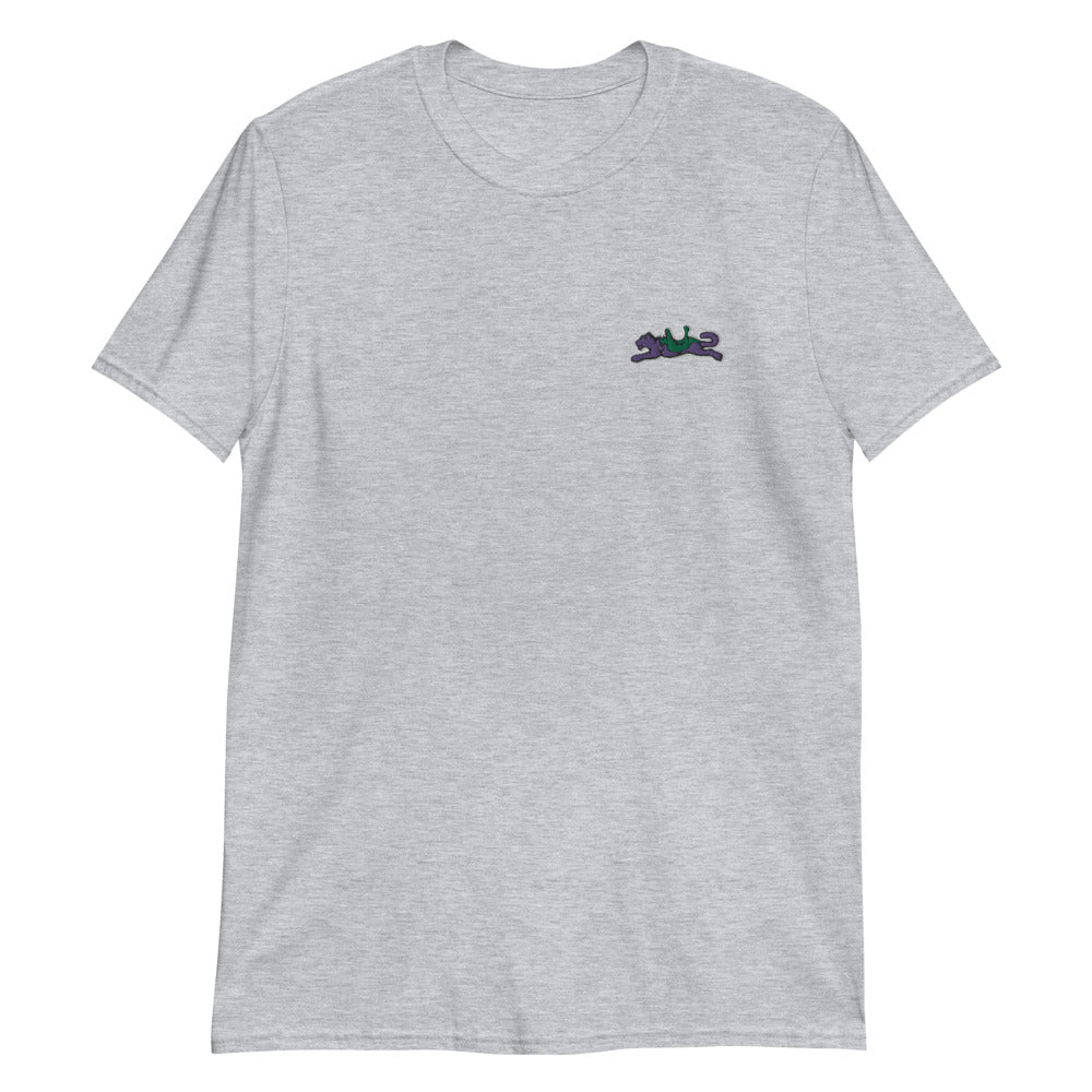 La Panthère embroidered t-shirt