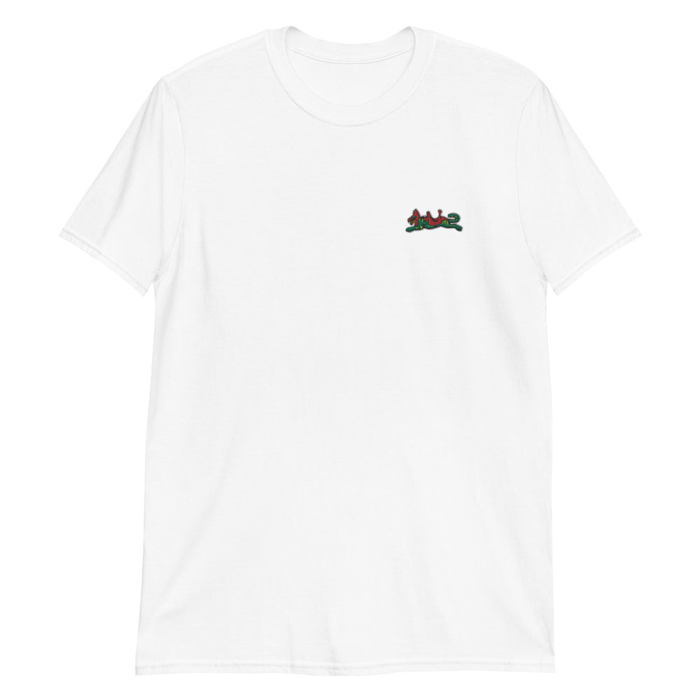 Le Chat De Bataille embroidered t-shirt