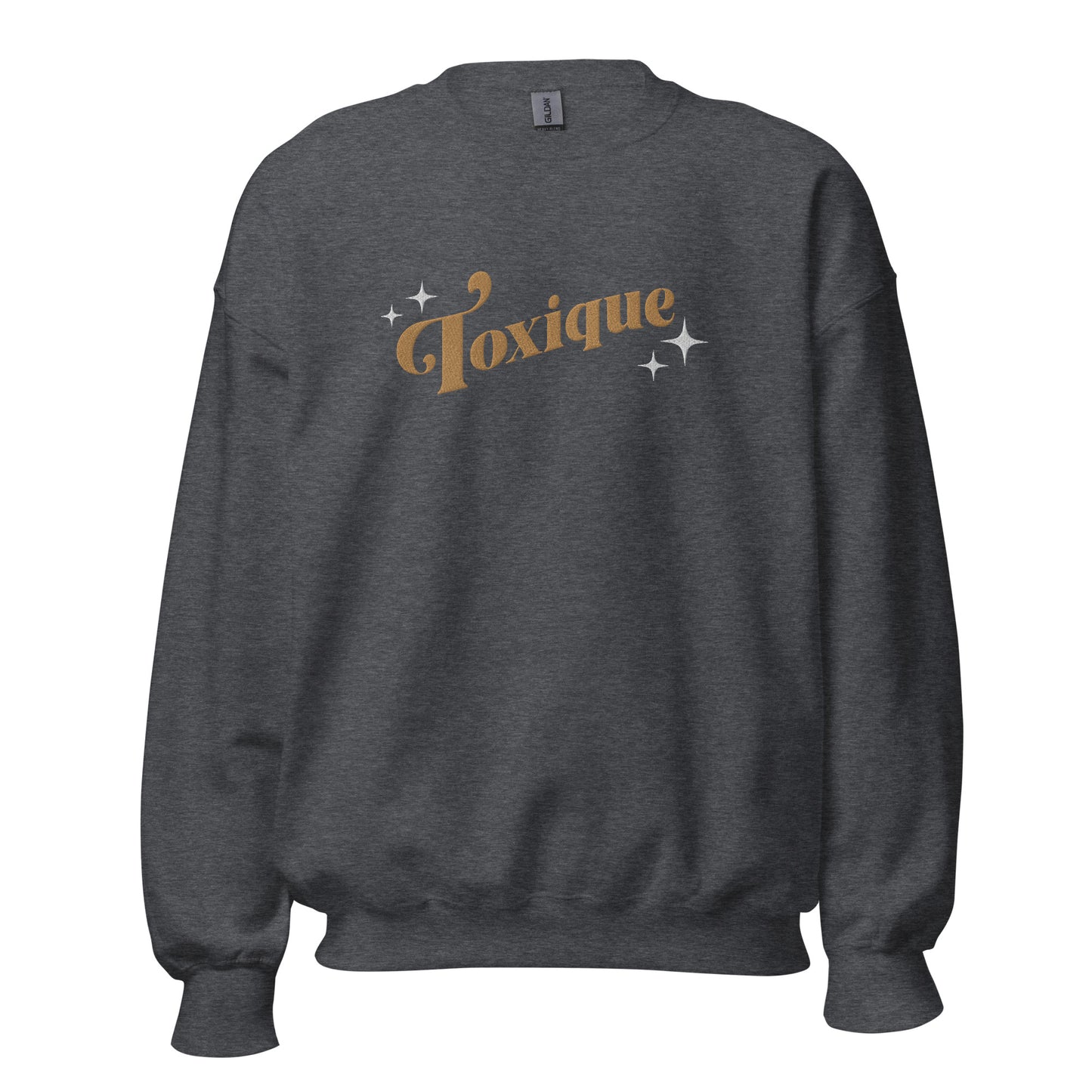 Toxique embroidered crewneck sweatshirt