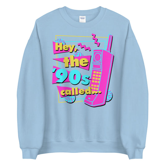 The '90s Called crewneck sweatshirt