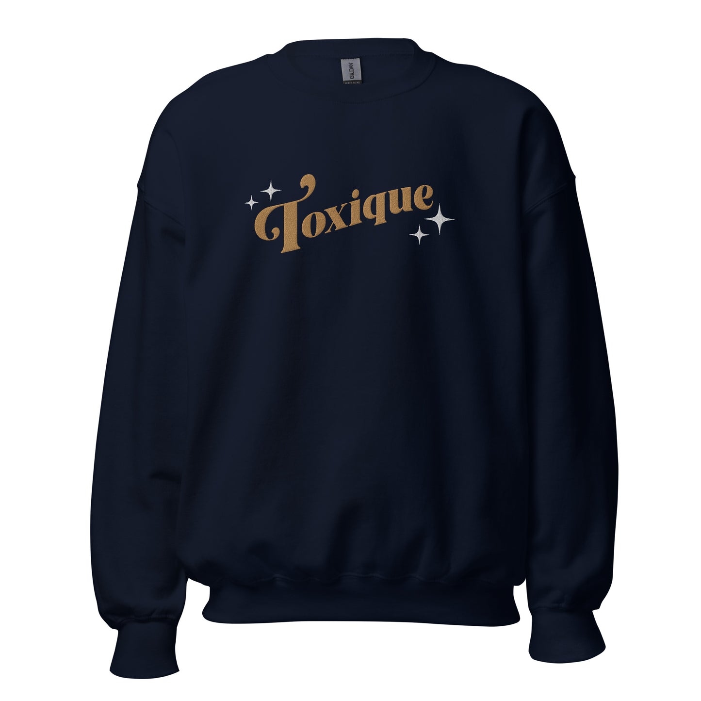 Toxique embroidered crewneck sweatshirt