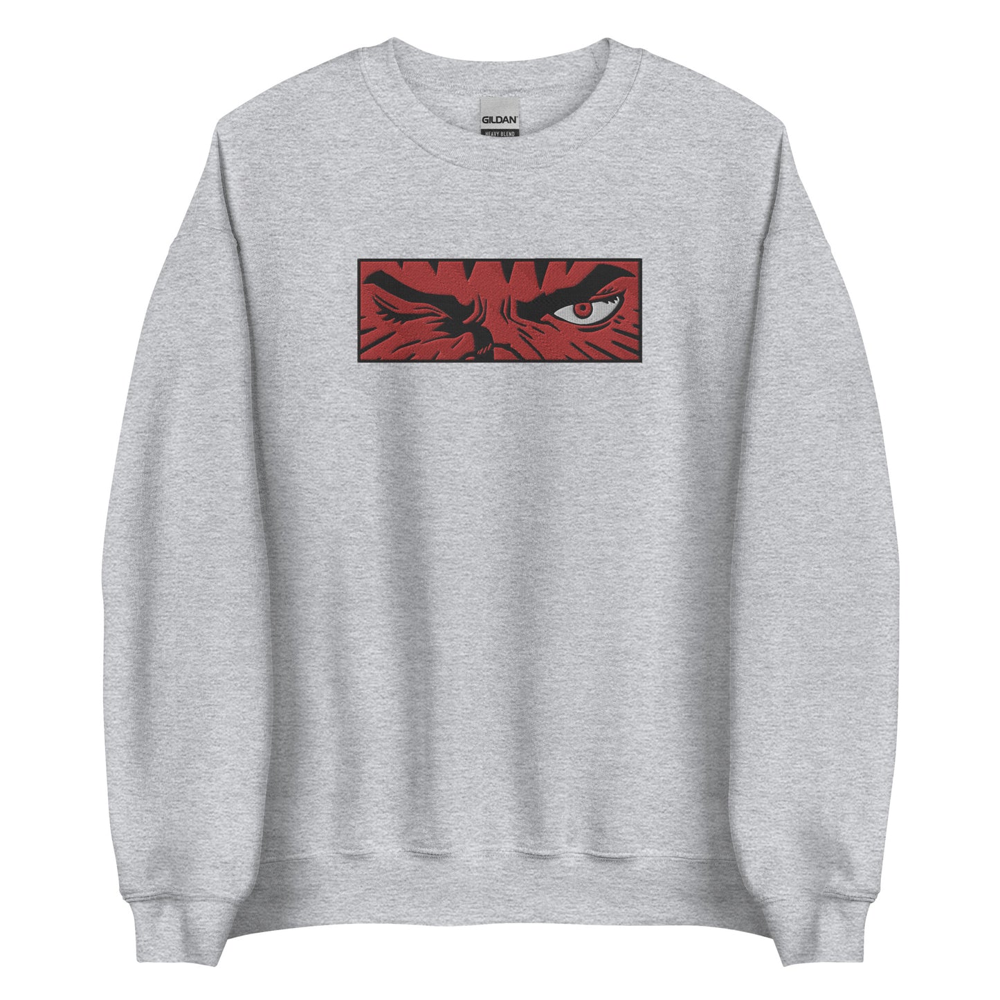 Guts Rage embroidered crewneck sweatshirt