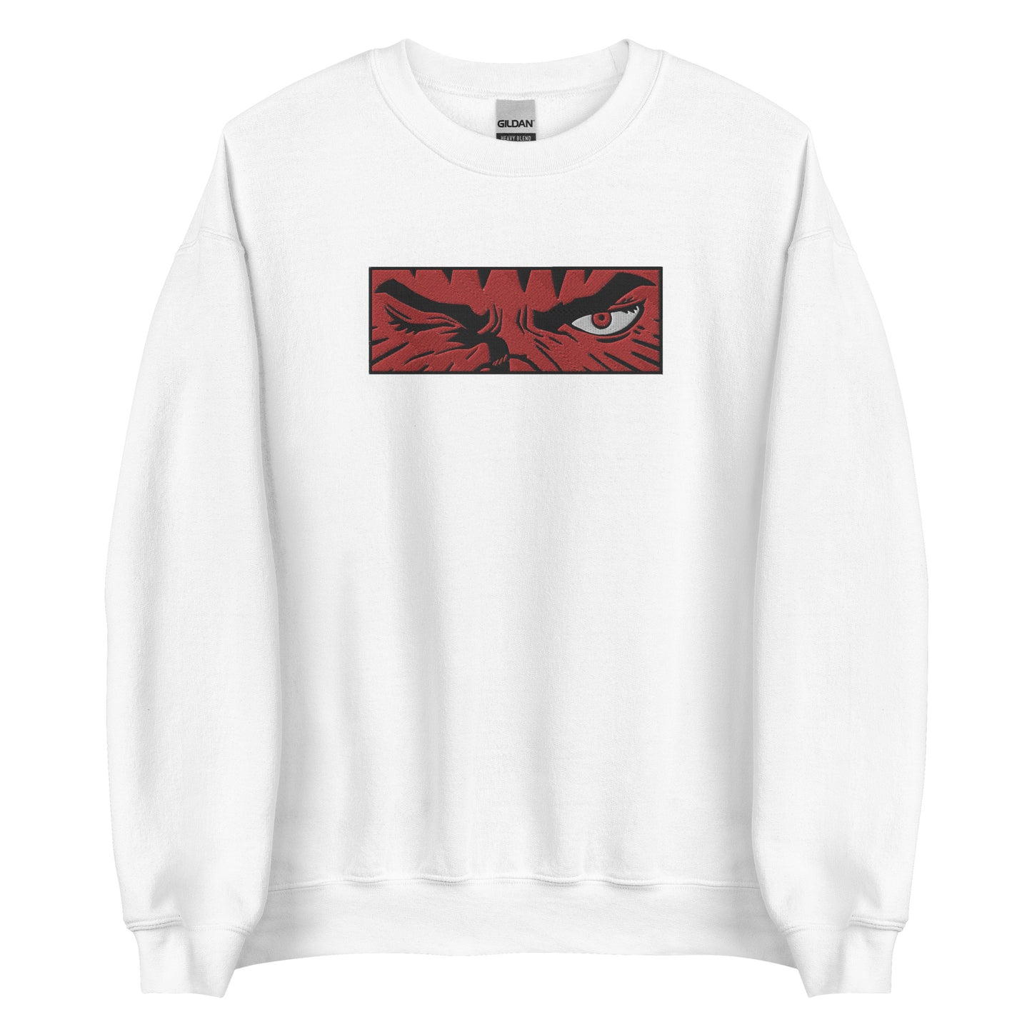 Guts Rage embroidered crewneck sweatshirt