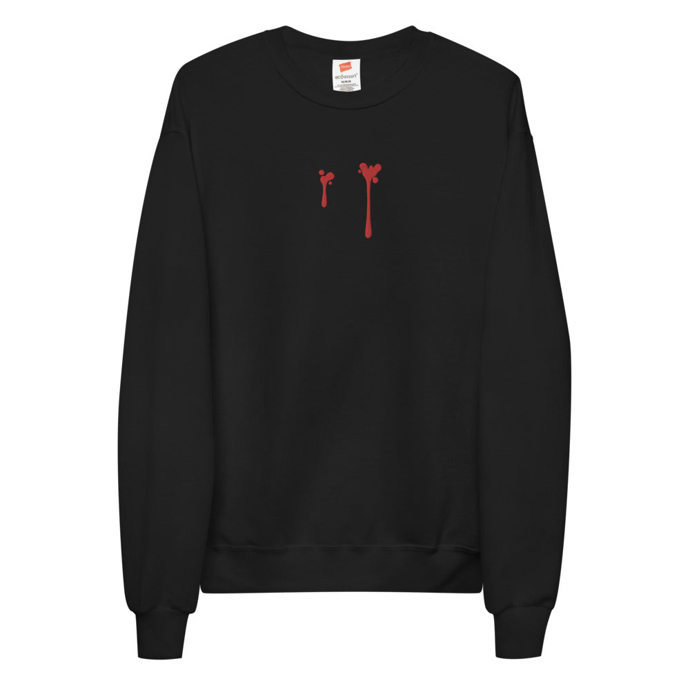 Messy Vampire embroidered crewneck sweatshirt