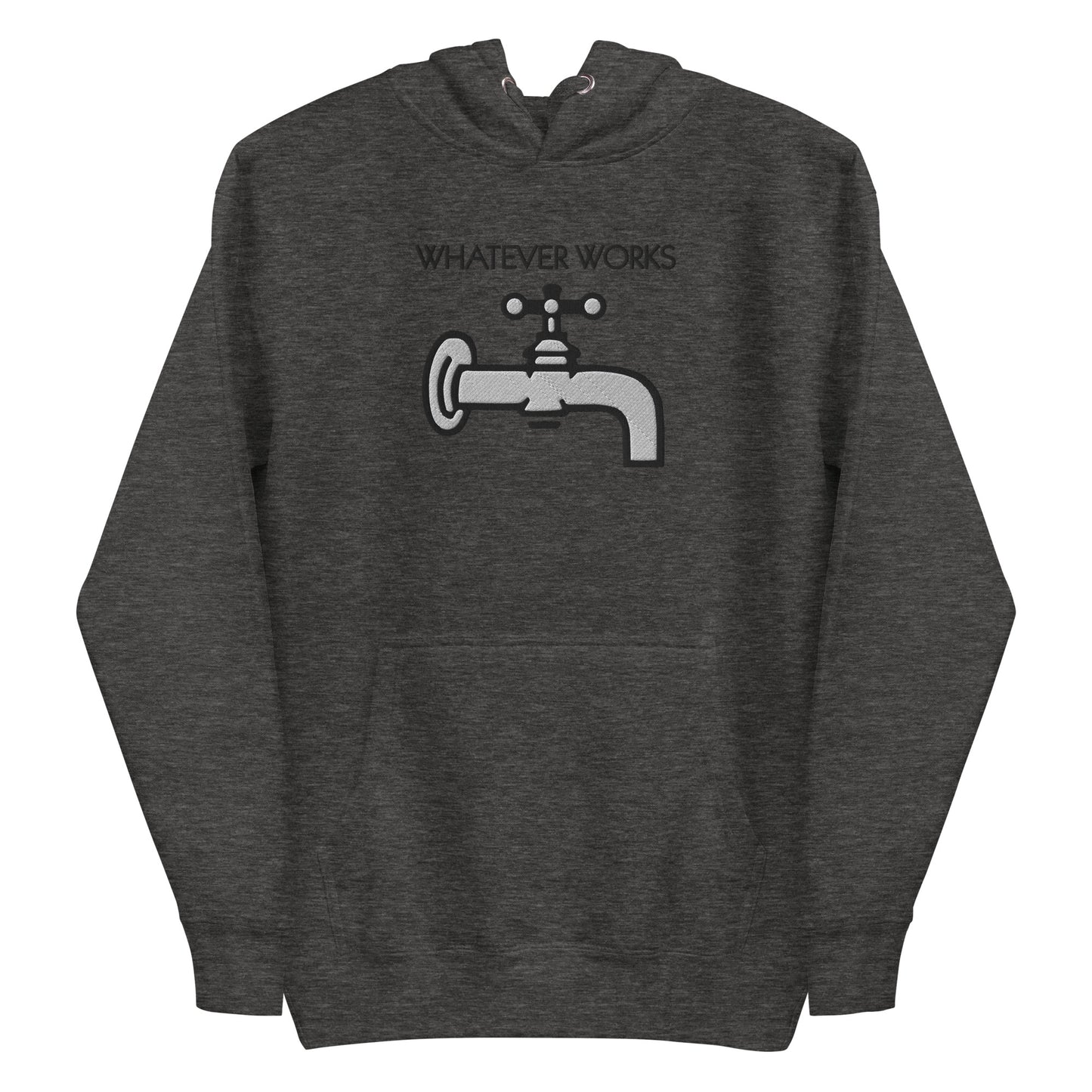 Whatever Works embroidered hoodie