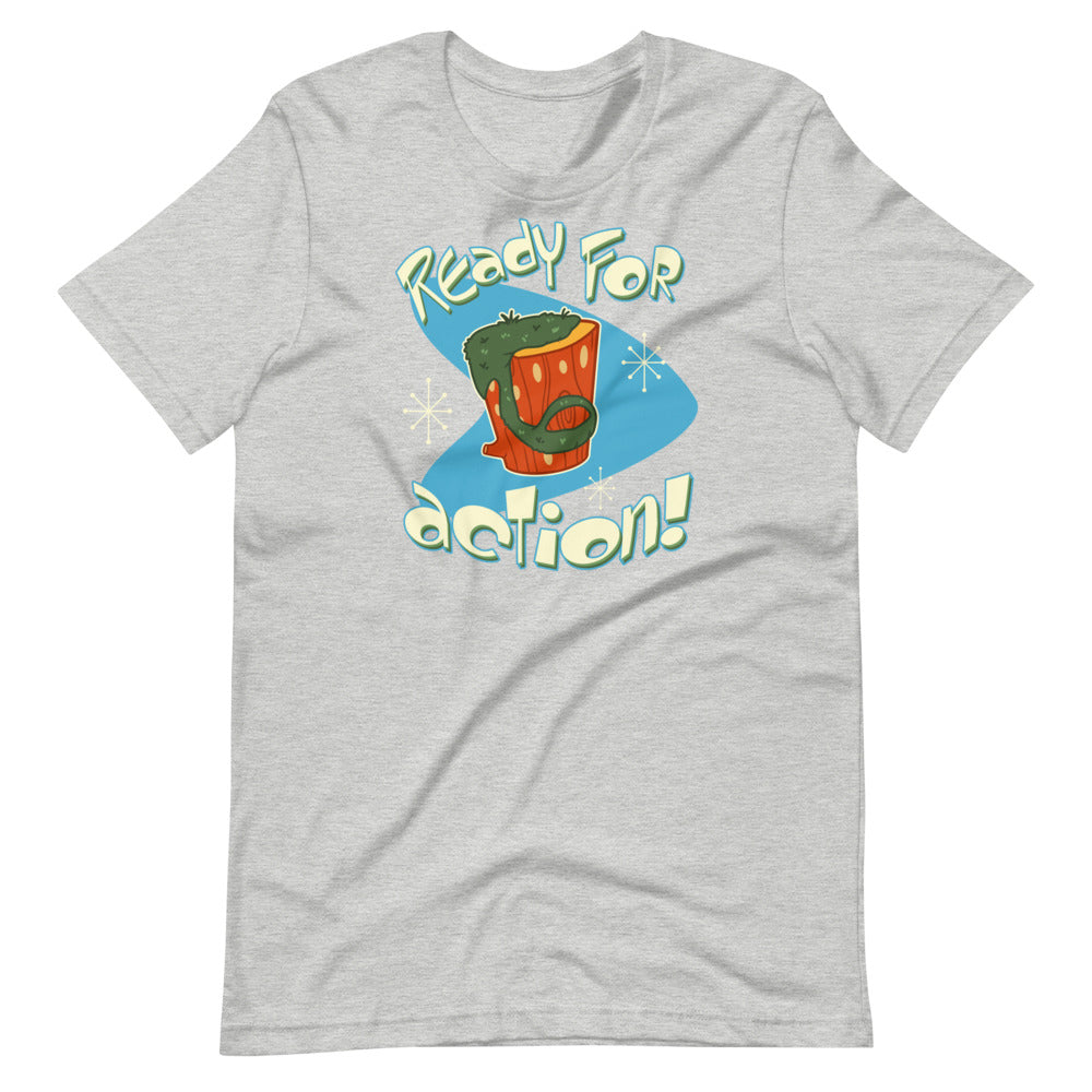 Ready For Action Log t-shirt