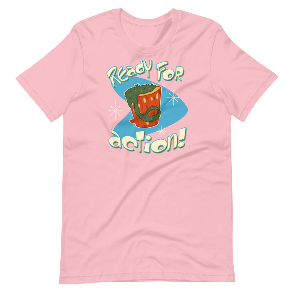Ready For Action Log t-shirt