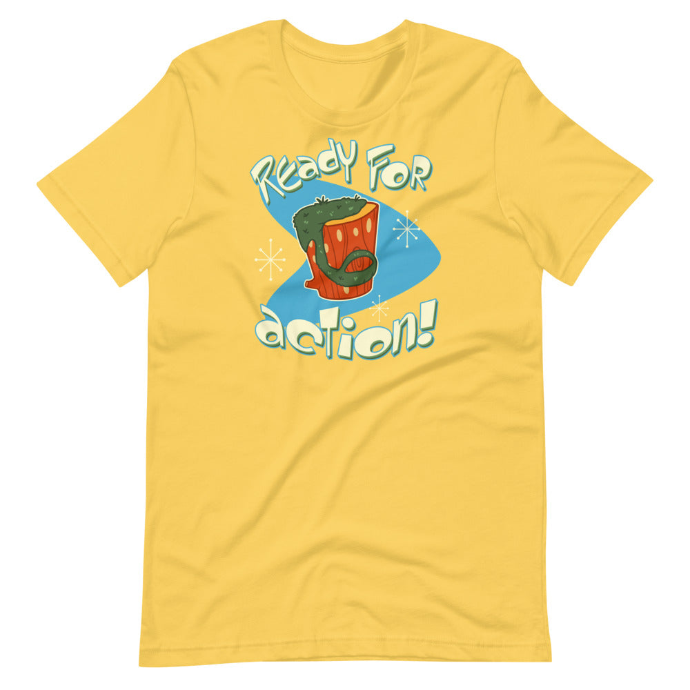 Ready For Action Log t-shirt