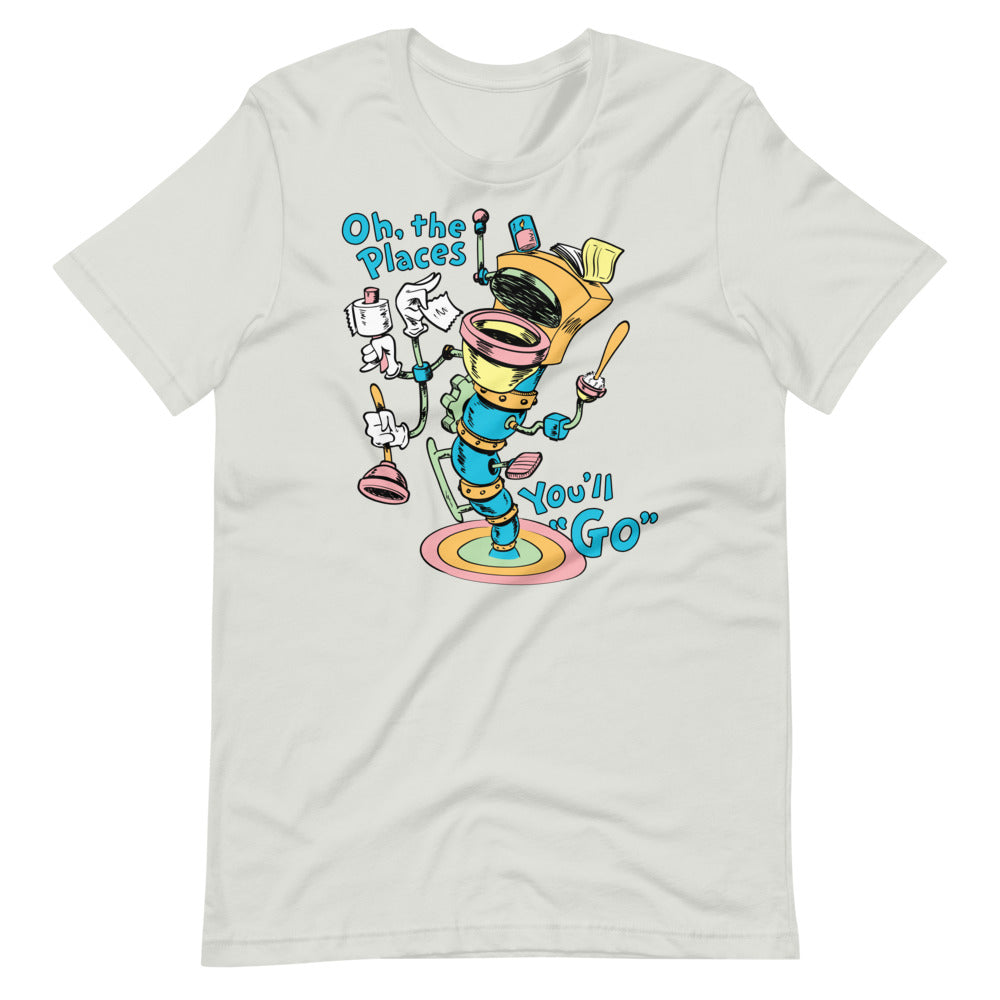 Oh the Places You'll "GO' t-shirt