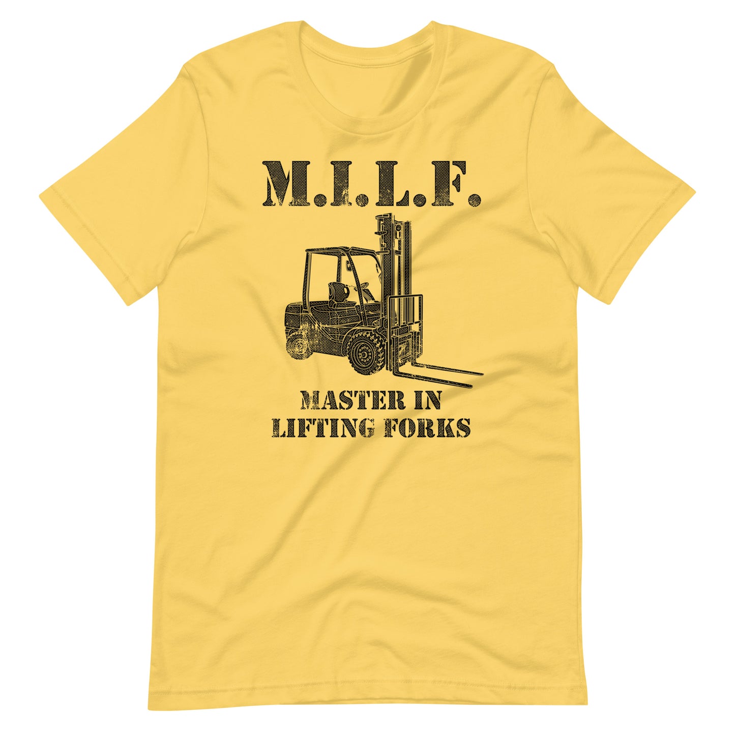 Master In Lifting Forks MILF t-shirt