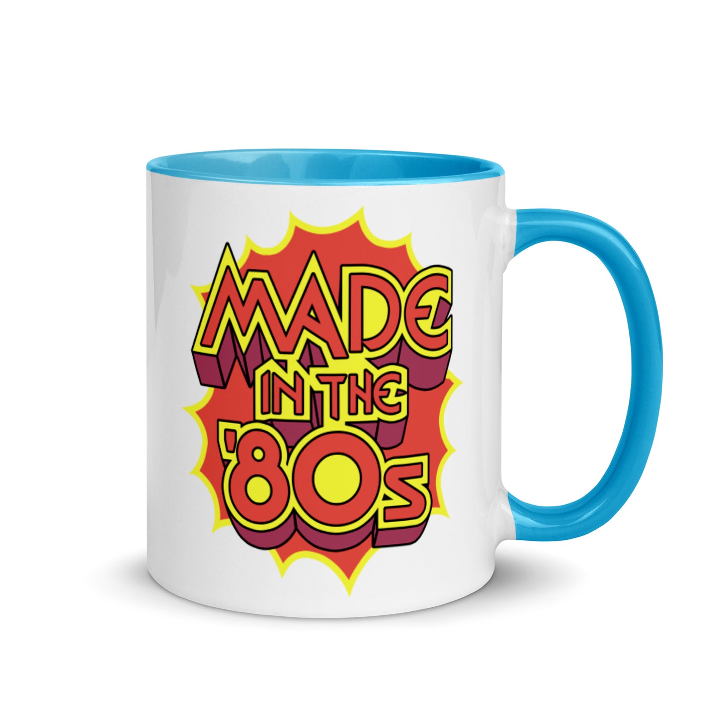 Made in the '80s 2-color ceramic mug