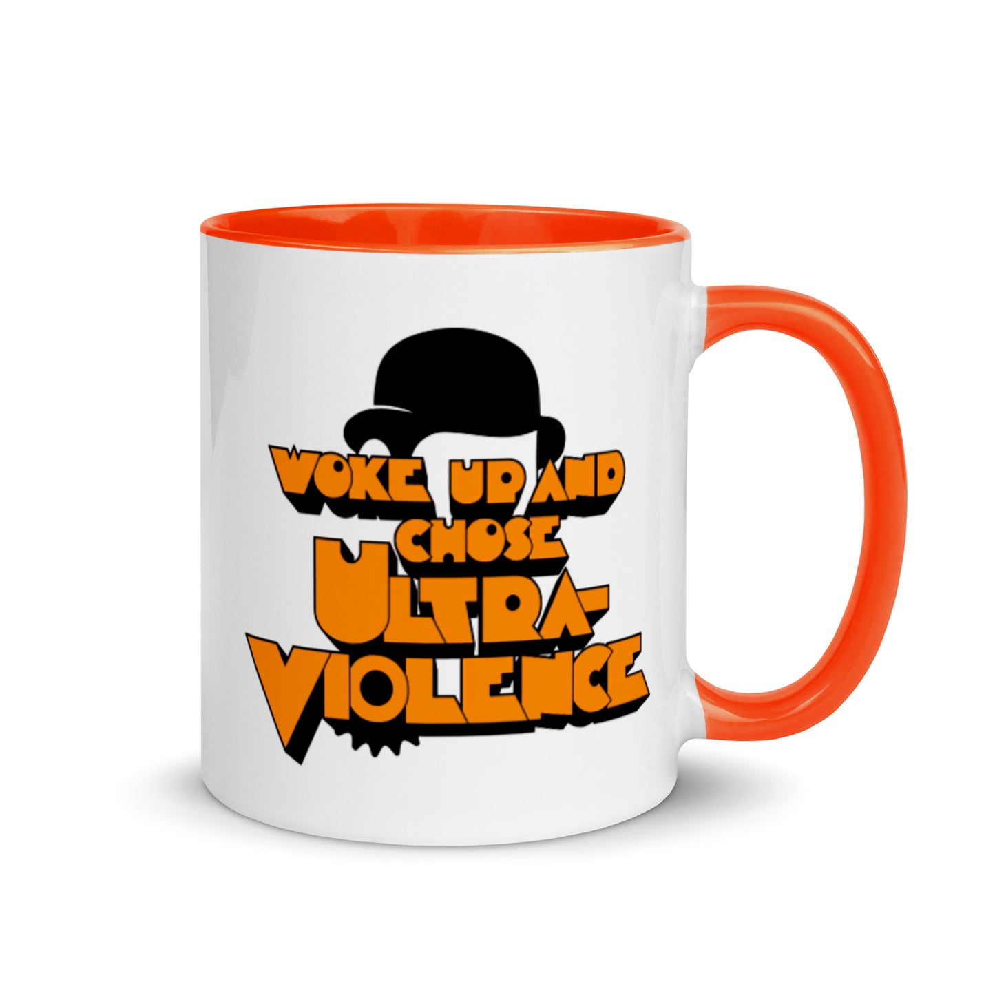 Woke Up and Chose Ultra-Violence 2-color ceramic mug