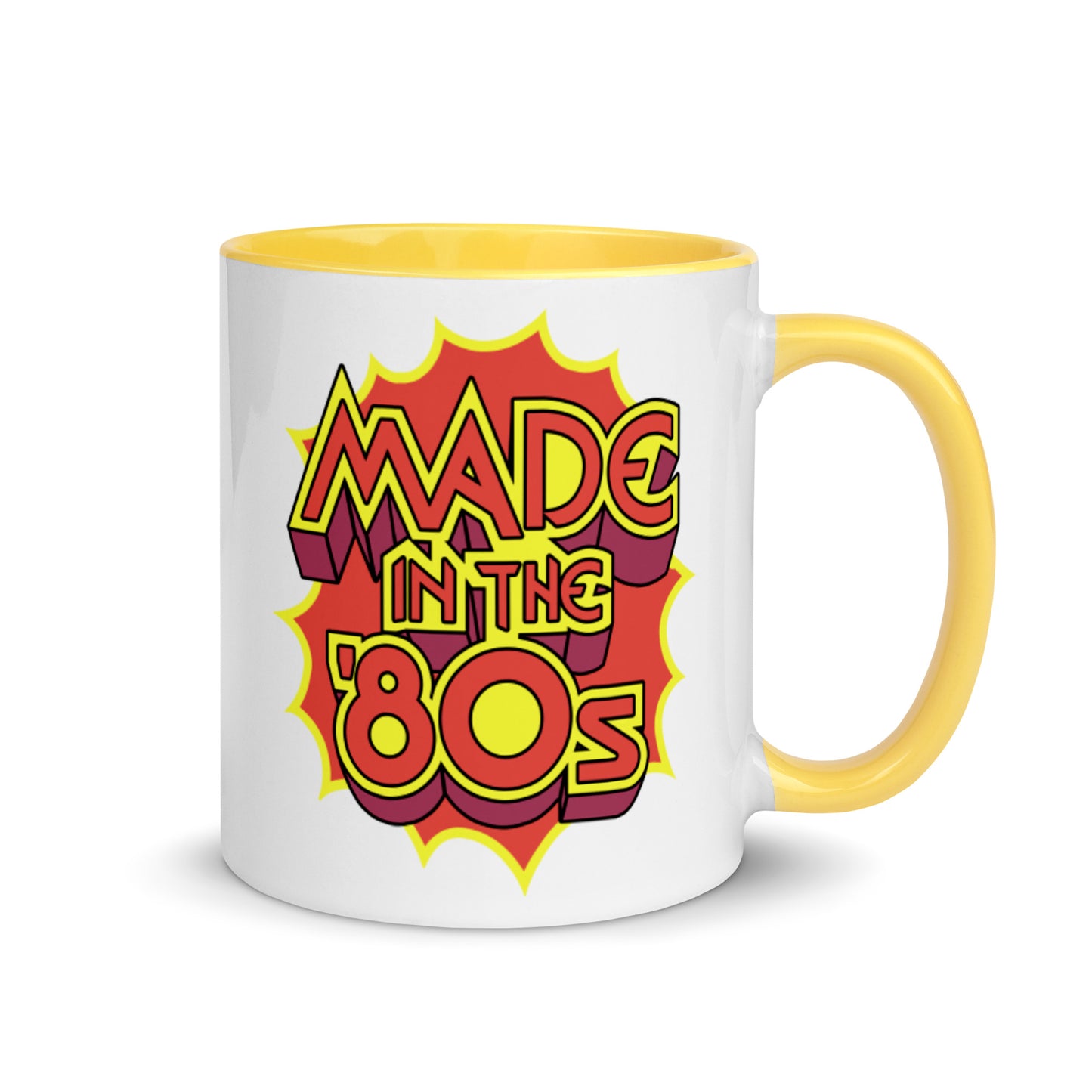 Made in the '80s 2-color ceramic mug