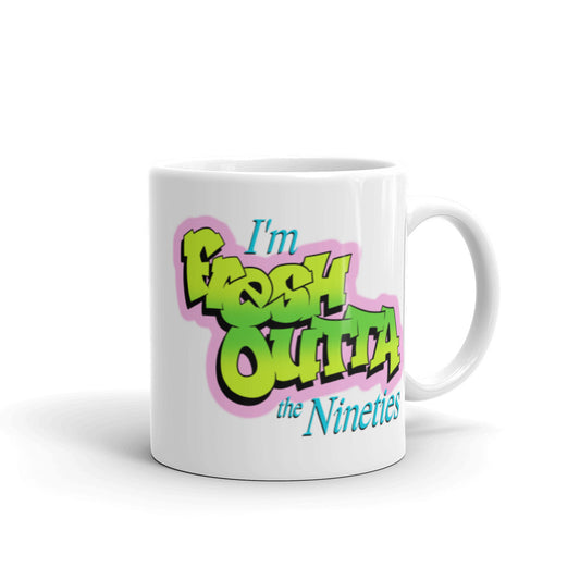 Fresh Outta the Nineties ceramic mug