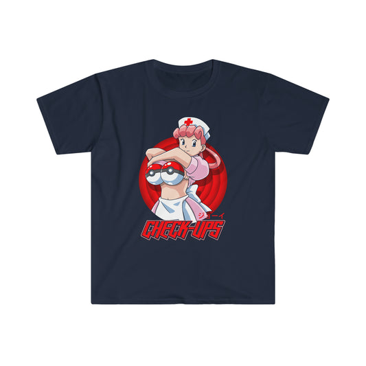 Check Ups Nurse Joy t-shirt